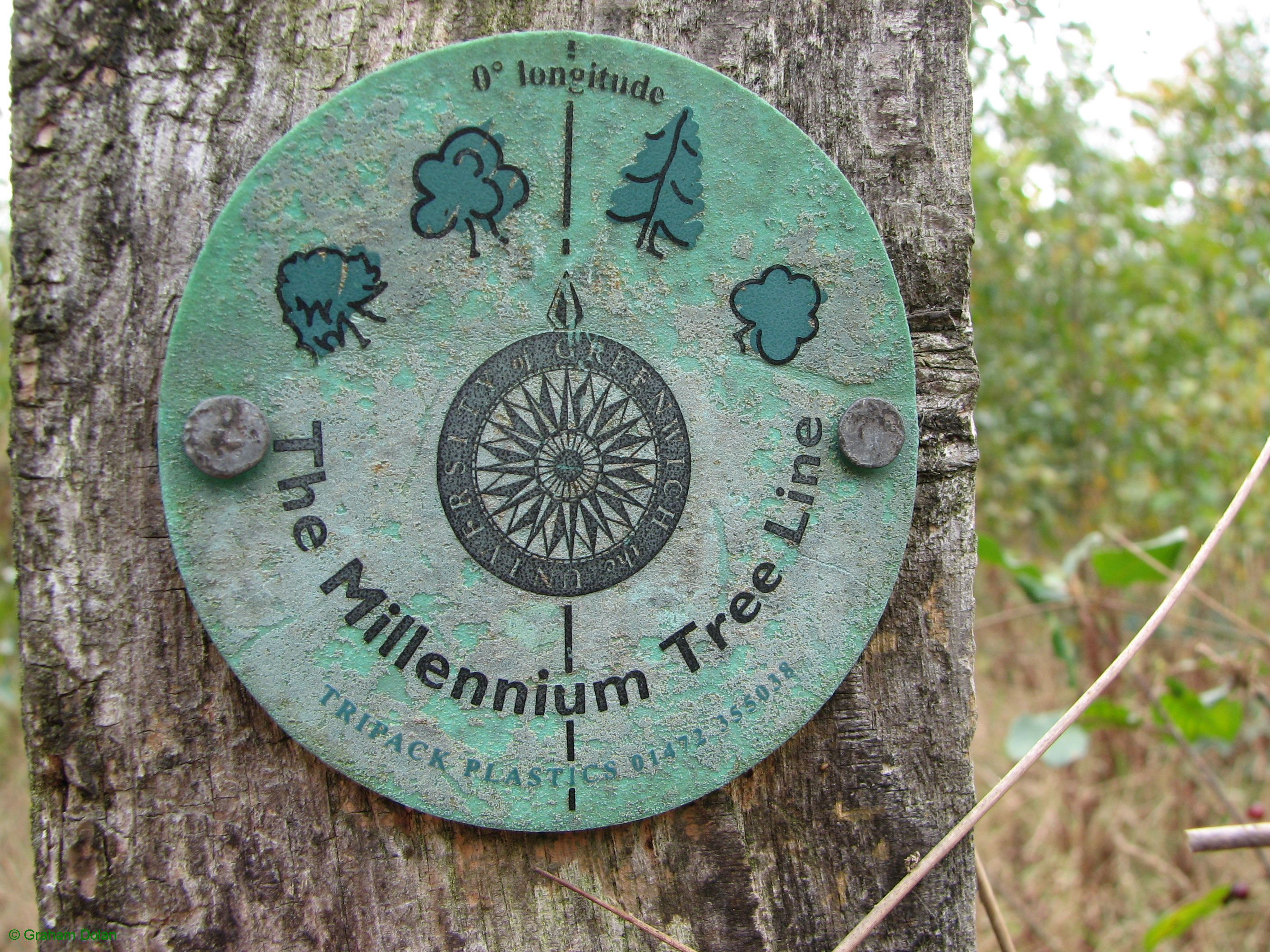 Greenwich Meridian Marker; England; Lincolnshire; Winceby